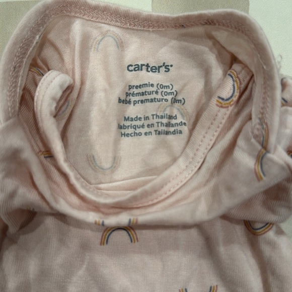 Carters Preemie Sleeper Night Gown Bundle of 2 - Picture 4 of 7